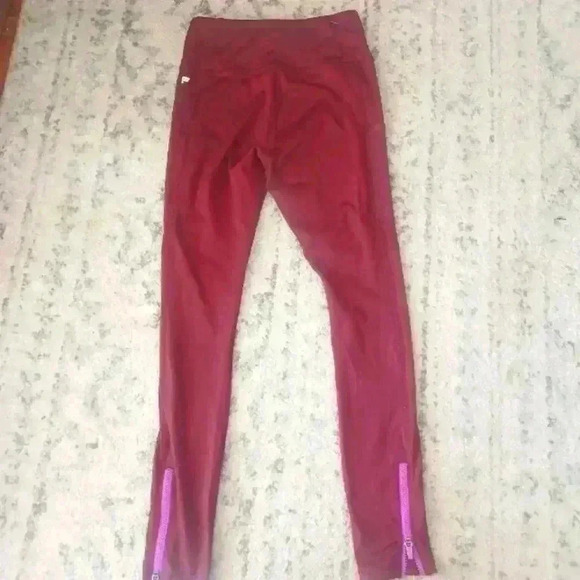 Fabletics Womens Raspberry Trinity High-Waisted Utility Legging S - Picture 4 of 13